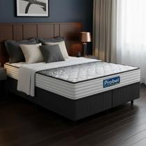 Cama Box com Colchão de Molas Ensacadas Double Face Essence Probel Queen 158cm
