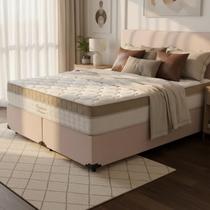 Cama Box com Colchão de Molas Ensacadas Pillow In DAngelis Premium Dream Queen 158 cm