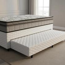 Cama Box com Colchao Espuma D33 Pillow In DAngelis Ortosleep Com Auxiliar de Espuma Unique Solteiro 88 cm Cama Box com Colchao Espuma D33 Pillow In DAngelis Ortosleep Com Auxiliar de Espuma Unique Solteiro 88 cm