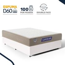 Cama Box com Colchão Gazin de Espuma D60 Double Face Force PLUS Casal 138cm Cama Box com Colchão Gazin de Espuma D60 Double Face Force PLUS Casal 138cm