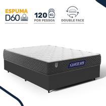 Cama Box com Colchão Gazin de Espuma D60 Double Face Force UP Casal 138cm