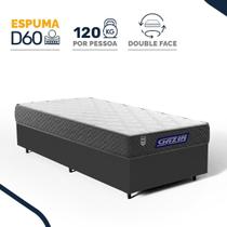 Cama Box com Colchão Gazin de Espuma D60 Double Face Force UP Solteiro 88cm Cama Box com Colchão Gazin de Espuma D60 Double Face Force UP Solteiro 88cm
