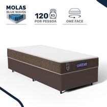 Cama Box com Colchão Gazin de Molas Ensacadas One Face Air Light Solteiro 88cm Cama Box com Colchão Gazin de Molas Ensacadas One Face Air Light Solteiro 88cm