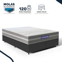 Cama Box com Colchão Gazin de Molas Ensacadas One Face Air Up Queen 158cm