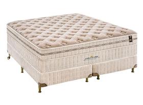 Cama Box com Colchão King Charlotte Linen King Koil