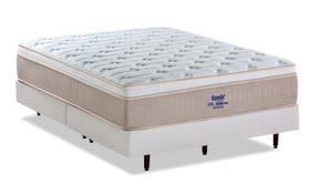 Cama Box com Colchão King Epeda Gel HeiQ Viroblock 193x203