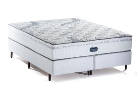 Cama Box com Colchão Queen Simmons BioCeramics Energy