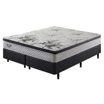 Cama Box com Colchão Queen Size Ecoflex Smart Verticoil - 158x198