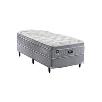 Cama Box com Colchão Solteiro Americano Mola Simmons Beautysleep Finesse - 096x203