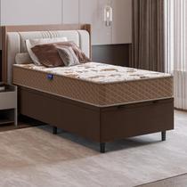 Cama Box com Colchão Solteiro D33 Eliana Umaflex Baú Organizador 88x188 Baú para Quarto Cama Box com Colchão Solteiro D33 Eliana Umaflex Baú Organizador 88x188 Baú para Quarto