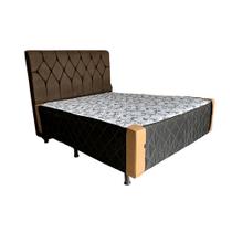 Cama Box Conjugada Casal Básica 1.88 x 1.38 x 52cm