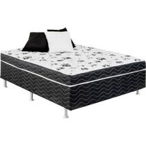 Cama Box Conjugada Ortopédica Casal D26 Supreme138x188x 52cm Preto