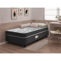 Cama Box Conjugada Ortopédica Solteiro D28 - Lucas Home - Unique 88x188x64cm