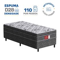 Cama Box Conjugada Probel Espuma D28 Ortopédico Unique Active Solteiro 88 cm Cama Box Conjugada Probel Espuma D28 Ortopédico Unique Active Solteiro 88 cm