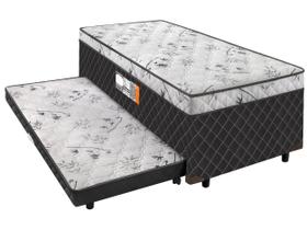 Cama Box Conjugada Solteiro SMP com Cama Auxiliar Ortopédico 46x88x188cm Carol Cama Box Conjugada Solteiro SMP com Cama Auxiliar Ortopédico 46x88x188cm Carol