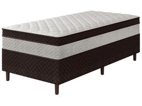 Cama Box Conjugada Solteiro Umaflex de Mola Ensacada 52x88x188cm Manu Cama Box Conjugada Solteiro Umaflex de Mola Ensacada 52x88x188cm Manu