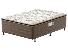 Cama Box Conjugado Casal: Colchão Ortopédico D28 ProDormir Advanced Pillow Top Brown (138x188x50) Probel Cama Box Conjugado Casal: Colchão Ortopédico D28 ProDormir Advanced Pillow Top Brown (138x188x50) Probel