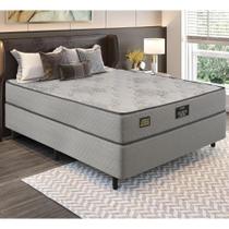 Cama Box Conjugado Casal Com Colchão 138x63x188 Sonopromax Gazin Cr35335 Cinza