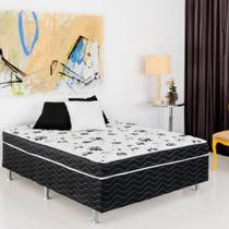 Cama Box Conjugado de Espuma Casal Ortopédico 138x188x43