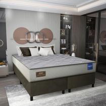 Cama Box Conjugado King com Colchão (193x61x203) Magma Firm Gazin CR35363