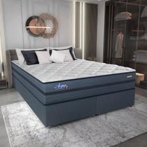 Cama Box Conjugado King com Colchão (193x69x203) Acqua Gel Gazin CR35345
