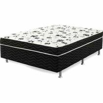 Cama Box Conjugado Molas Bonnel LF Moveis Casal 138x188x42