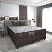 Cama Box Conjugado Queen com Colchão (158x57x198) Sonopro Gazin CR35337