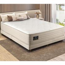 Cama Box Conjugado Queen Com Colchão 158x61x198 Própolis Gazin Cr35305 Cru