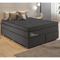 Cama Box Conjugado Queen com Colchão (158x72x198) Primeline HR Gazin CR35302
