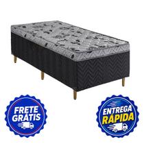 Cama Box Conjugado Solteiro 188x88x47 Ortopédico 5cm Cama Box Conjugado Solteiro 188x88x47 Ortopédico 5cm
