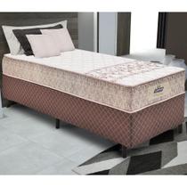 Cama Box Conjugado Solteiro Com Colchão 88x59x188 Macau Gazin Cr35360 Marrom