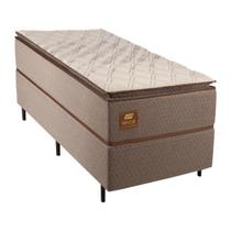 Cama Box Conjugado Solteiro com Colchão (88x68x188) New Class Gazin CR35322 Cacau Cama Box Conjugado Solteiro com Colchão (88x68x188) New Class Gazin CR35322 Cacau