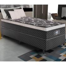 Cama Box Conjugado Solteiro com Colchão (88x71x188) Opala Gazin CR35330 Preto Cama Box Conjugado Solteiro com Colchão (88x71x188) Opala Gazin CR35330 Preto