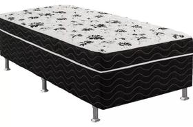Cama Box Conjugado Solteiro Ortopédico Espuma D33 Largura 88cm