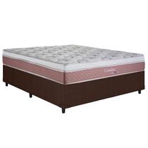 Cama Box CRC Casal +Colchão Molas Bonnel Coimbra Herval 138x188 Cama Box CRC Casal +Colchão Molas Bonnel Coimbra Herval 138x188