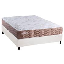 Cama Box CRC Casal +Colchão Molas Ensacadas Privilege Paropas 138x188 Cama Box CRC Casal +Colchão Molas Ensacadas Privilege Paropas 138x188