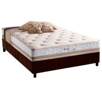 Cama Box CRC Casal +Colchão Molas Master Pocket Spain Herval 138x188 Cama Box CRC Casal +Colchão Molas Master Pocket Spain Herval 138x188