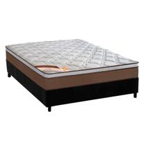 Cama Box CRC Casal + Colchão Molas Pocket Castor Revolution 138x188 Cama Box CRC Casal + Colchão Molas Pocket Castor Revolution 138x188