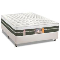 Cama Box CRC Casal + Colchão Molas Pocket Castor Silver Star 138x188 Cama Box CRC Casal + Colchão Molas Pocket Castor Silver Star 138x188