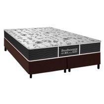 Cama Box CRC King +Colchão Molas Bonnel Sleep Probel 193x203