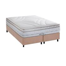 Cama Box CRC King +Colchão Molas Master Pocket American Herval 193x203