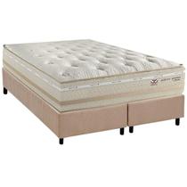 Cama Box CRC King +Colchão Molas Master Pocket C1626 Herval 193x203 Cama Box CRC King +Colchão Molas Master Pocket C1626 Herval 193x203
