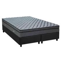 Cama Box CRC Queen +Colchão Molas Super Pocket Orthotel Luxo Ortobom 158 Cama Box CRC Queen +Colchão Molas Super Pocket Orthotel Luxo Ortobom 158