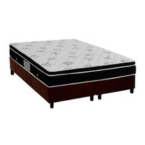 Cama Box CRC Queen +Colchão Molas Super Pocket Physical Ortobom 158x198 Cama Box CRC Queen +Colchão Molas Super Pocket Physical Ortobom 158x198