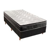 Cama Box CRC Solteiro +Colchão Molas Bonnel Olímpia Paropas 88x188 Cama Box CRC Solteiro +Colchão Molas Bonnel Olímpia Paropas 88x188