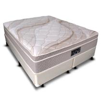 Cama box + Dabe La Luna QUEEN SIZE - Molas Ensacadas - 158x198