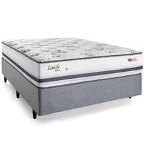 Cama Box de Casal Herval Leeds, Molas Maxspring, 69x138x188 cm Cama Box de Casal Herval Leeds, Molas Maxspring, 69x138x188 cm