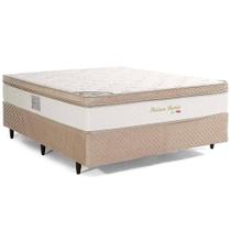Cama Box de Casal Herval Pallace Bambu, Molas Ensacadas, 71x138x188 cm Cama Box de Casal Herval Pallace Bambu, Molas Ensacadas, 71x138x188 cm