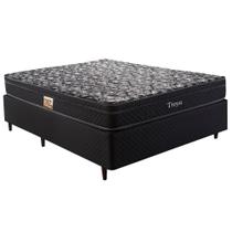 Cama Box de Casal Herval Troya, Molas Bonnel, 59x138x188 cm Cama Box de Casal Herval Troya, Molas Bonnel, 59x138x188 cm
