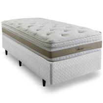 Cama Box de Solteiro Herval Amore, Molas Ensacadas, 67x88x188 cm